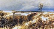 Vasiliy Polenov Early Snow oil painting reproduction